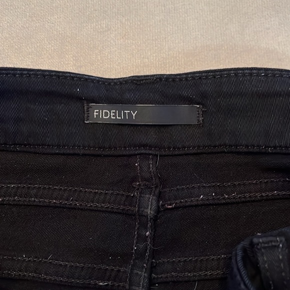 Fidelity Jeans Size 29 black - Picture 5 of 6